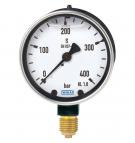 Wika pressure gauge with G 1/4 "bottom connection; 0-400 bar; NS 63mm; Model 213.40