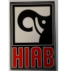 Vertical sticker Hiab Logo 220x145