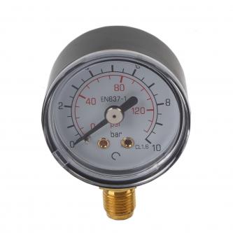 Pressure gauge 0-10 bar, connection 1/8 "