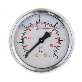 M-GH-63 pressure gauge with G 1/4 "rear connection; 0-4 bar; NS 63mm