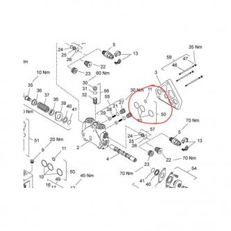 SX14 sectional seal kit, R907259807